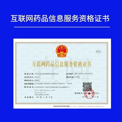 非經營性互聯網藥品信息服務資格證書辦理全攻略——以信息技術咨詢服務為例